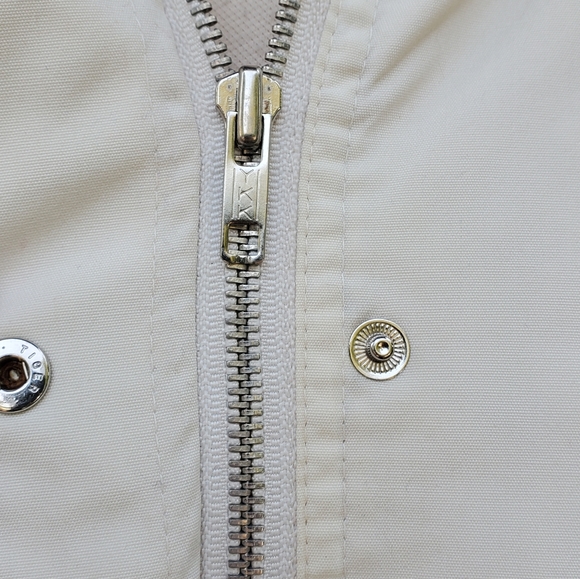 1980s cream coat medium - Picture 10 of 11